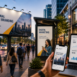 Traditional Outdoor Branding vs Digital Marketing: Finding the Perfect Balance.