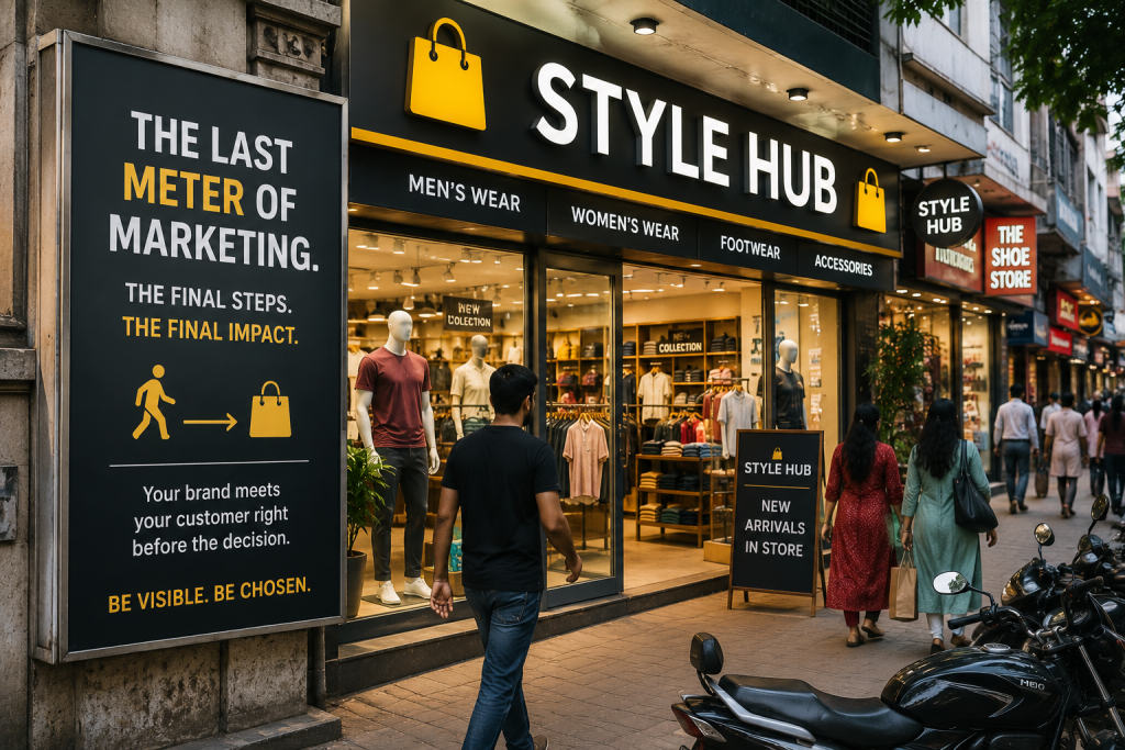 The Last Meter of Marketing: Why Brand Decisions Are Still Being Made Outside Retail Stores??