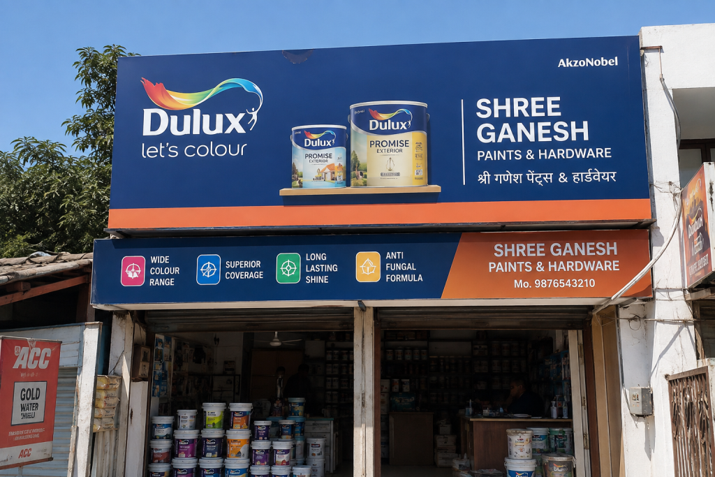 The Dealer Visibility Multiplier: How Local Signage Quietly Outperforms National Advertising in High-Intent Markets??