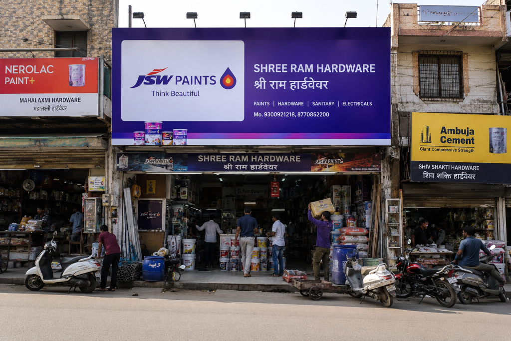 The Street-Level Authority Effect: Why Dealer Boards Are Becoming the Strongest Competitive Signal in India’s Retail Landscape??
